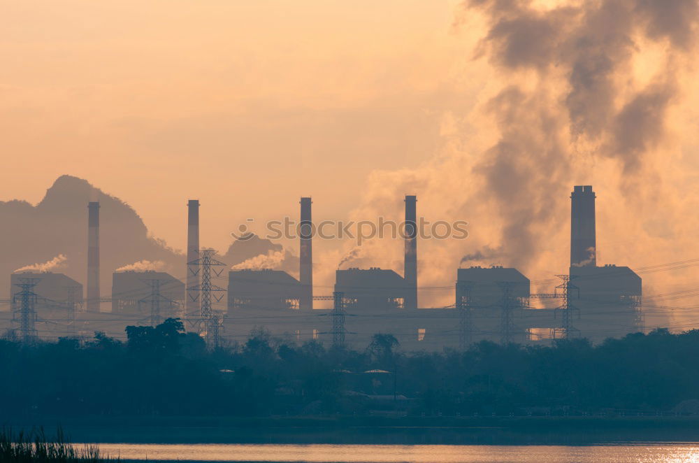 Similar – Image, Stock Photo industrial zone Sun