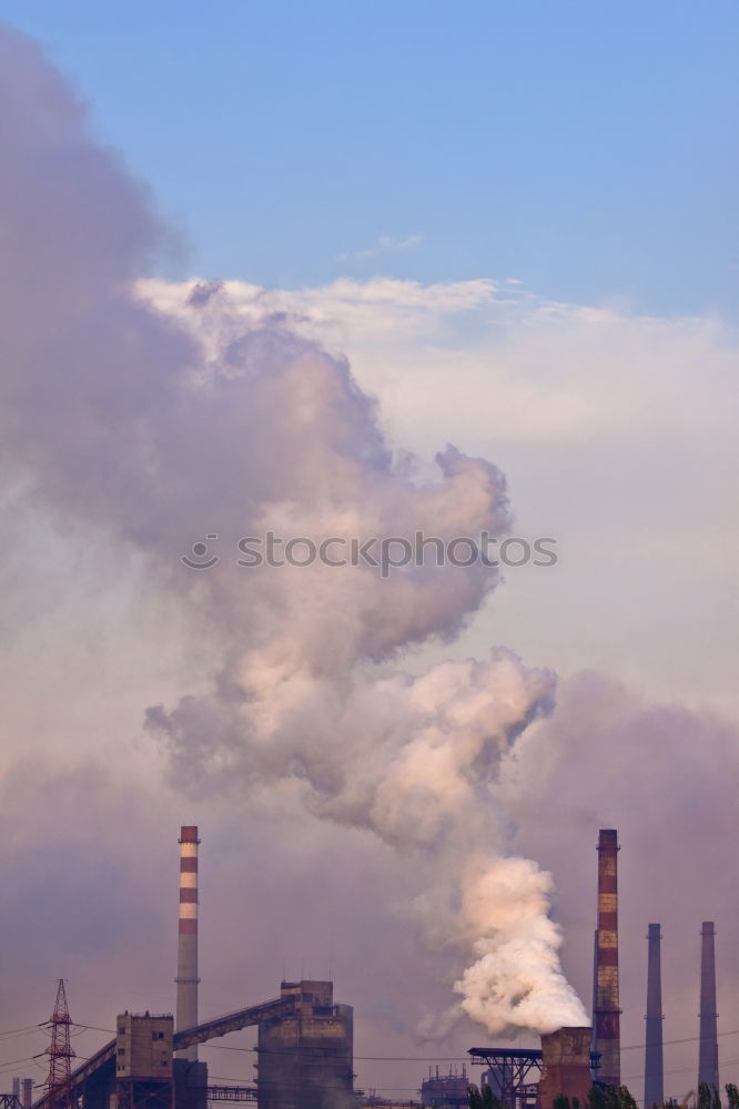 Similar – Image, Stock Photo industrial zone Sun