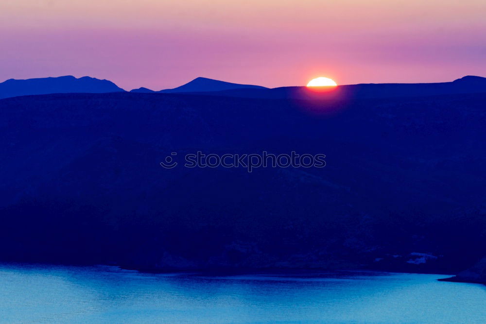 Similar – Landscape of the city of Vigo at sunset