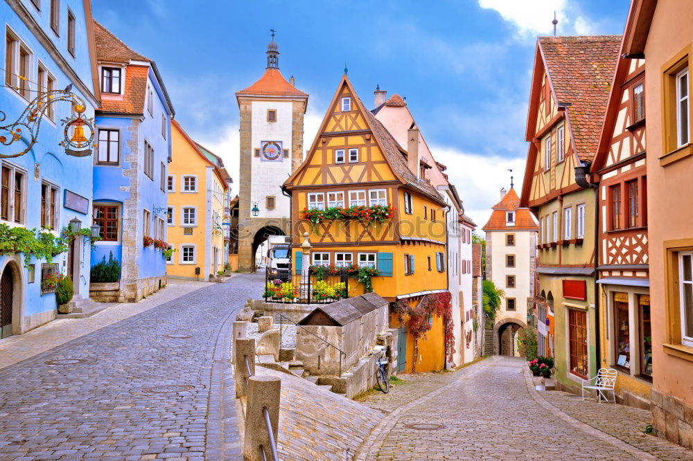 Similar – Image, Stock Photo Rothenburg ob der Tauber