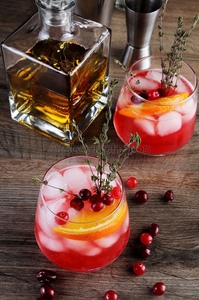 Similar – Image, Stock Photo Watermelon with rosemary and ice cream sticks as a refreshing drink on a silver tray