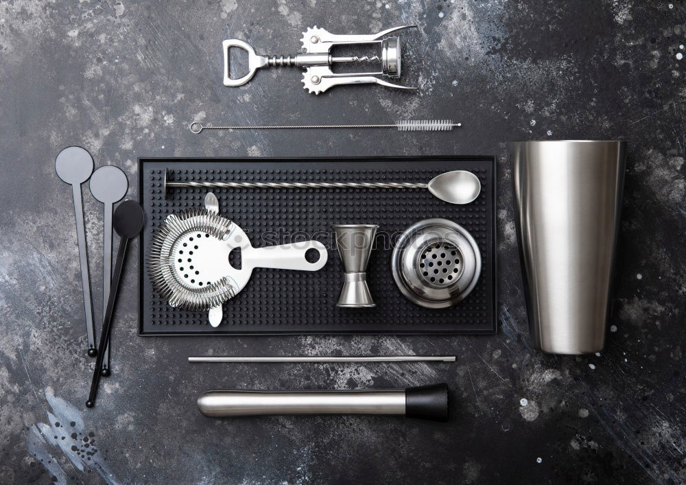 Similar – Image, Stock Photo ////// Notebook, spoon, pen and coffee cup on an old wooden table