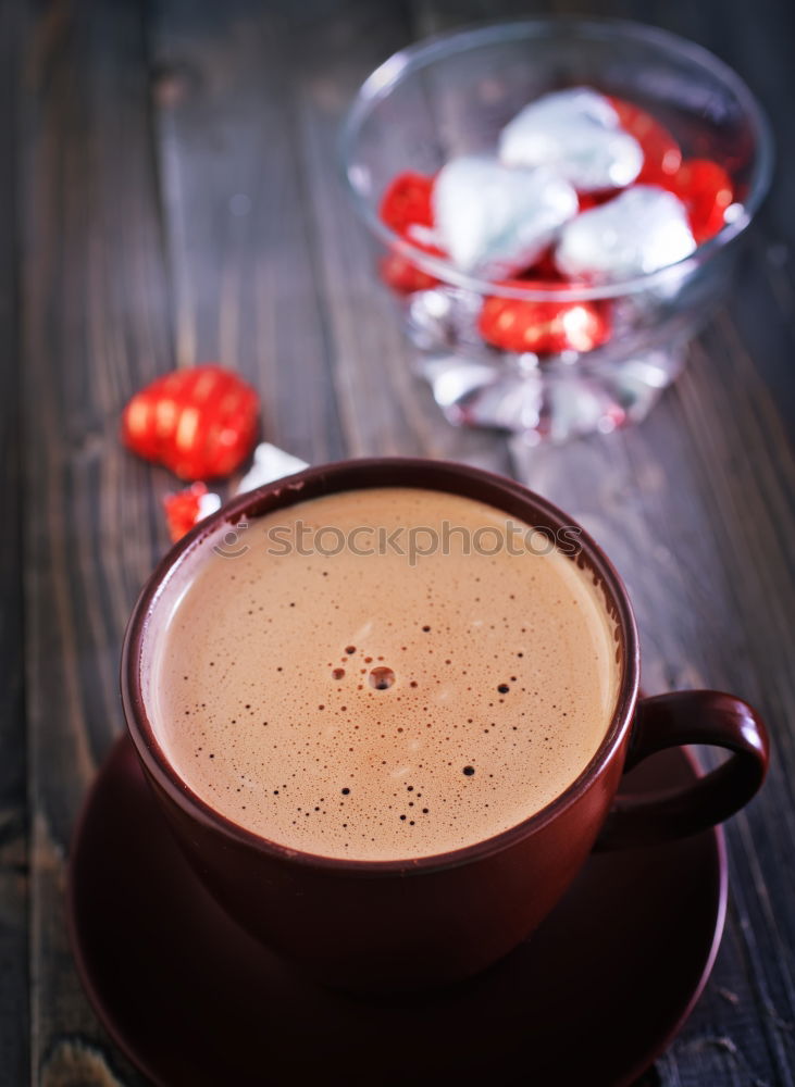 Similar – Drink hot chocolate with marshmallows