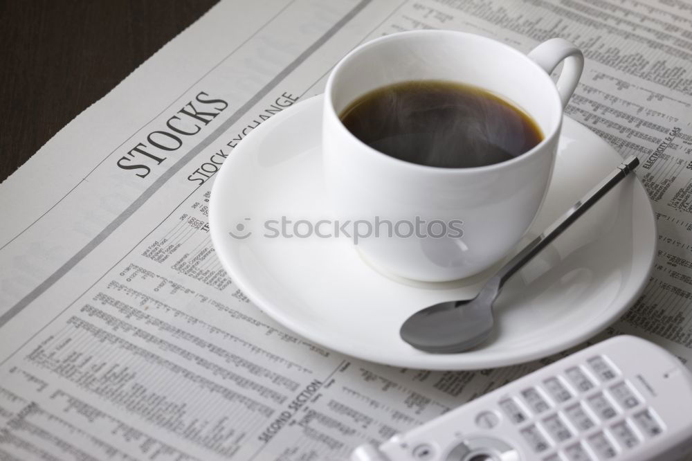 Similar – Foto Bild Kaffee aktuell aufwachen