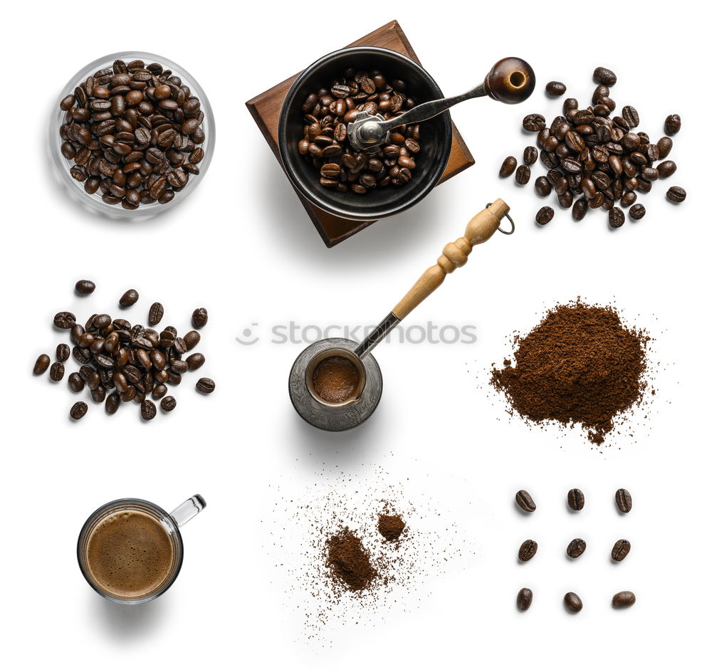 Similar – Image, Stock Photo Hand hold very small cup of coffee
