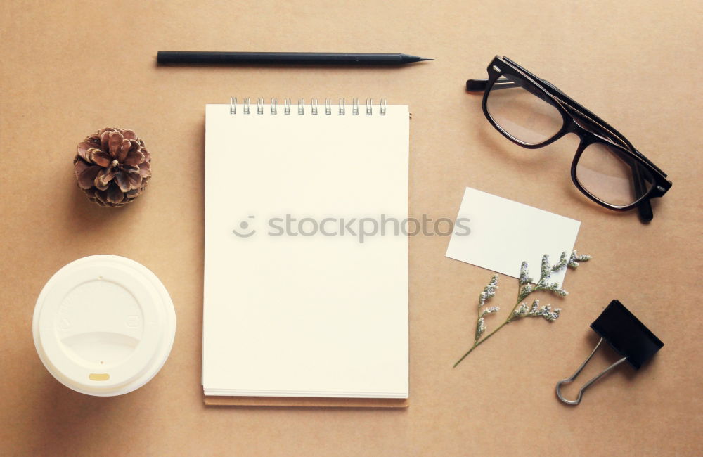 Similar – Image, Stock Photo phablet and headphones on the wooden desk