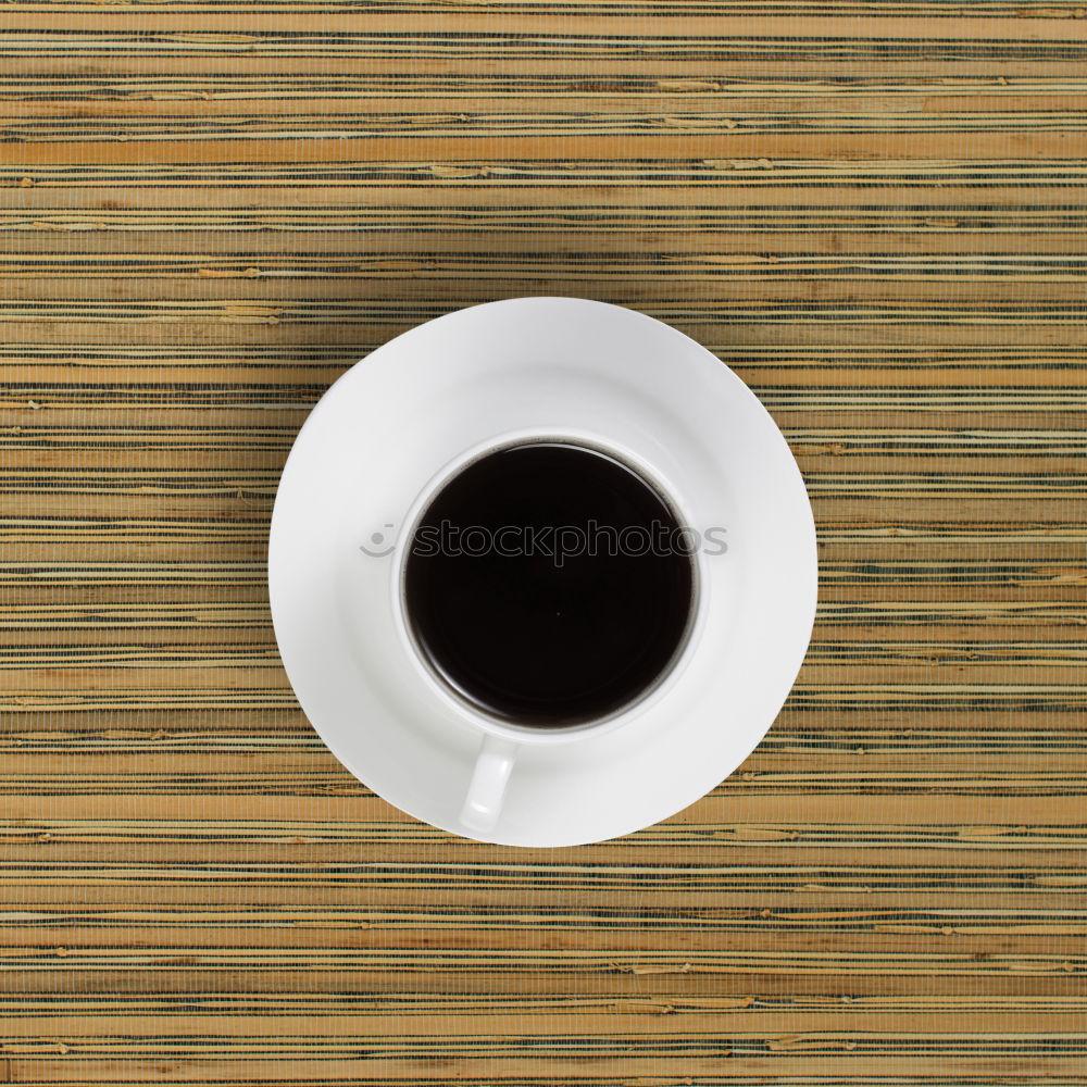 Similar – Image, Stock Photo Two woman hands holding empty finished cup of black tea