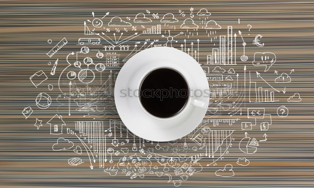 Similar – Image, Stock Photo coffee@work Table