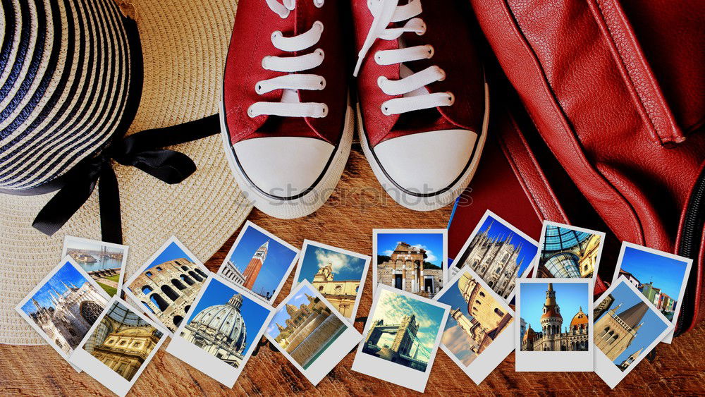 Similar – Image, Stock Photo Printed photos on table