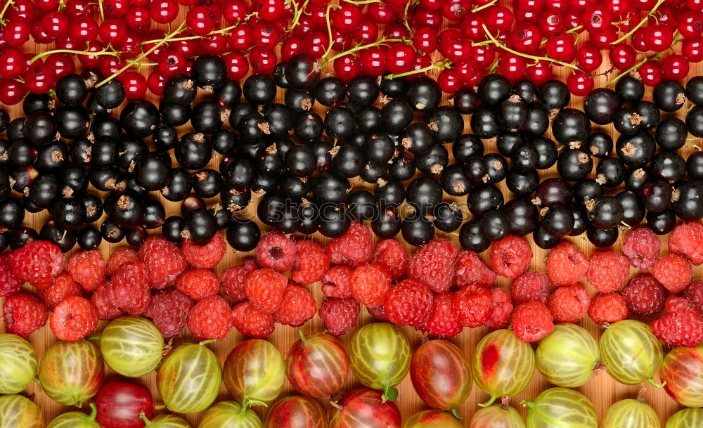 Similar – Image, Stock Photo Different summer berries, background