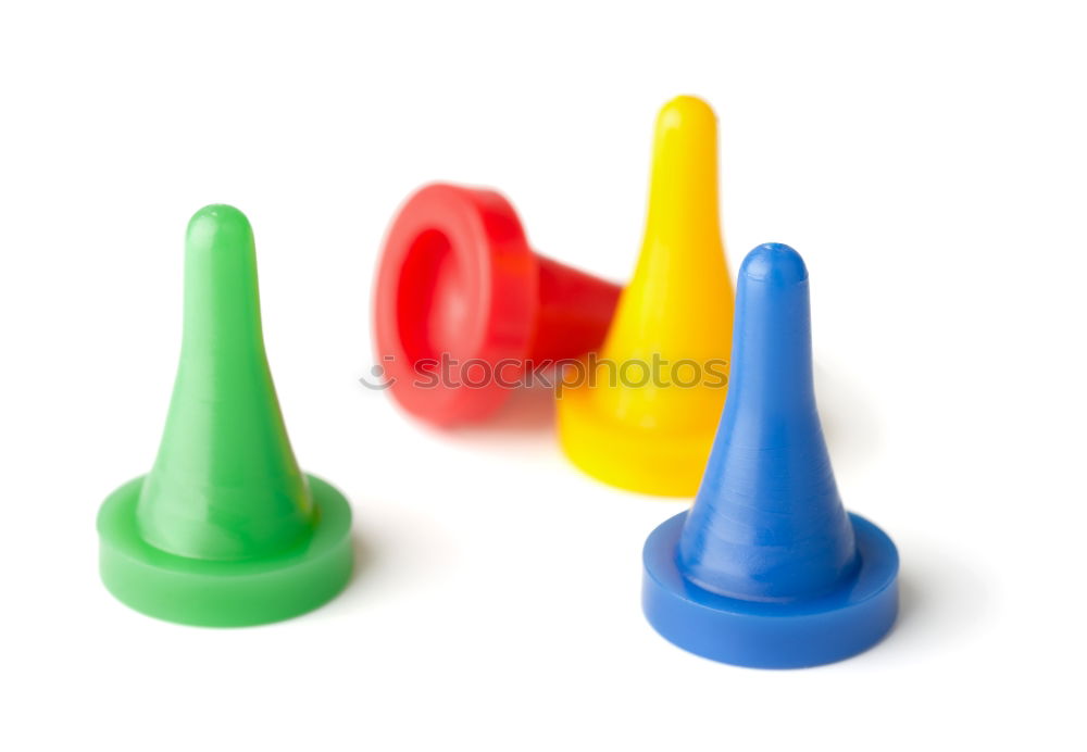 Image, Stock Photo pawns Piece Red Yellow