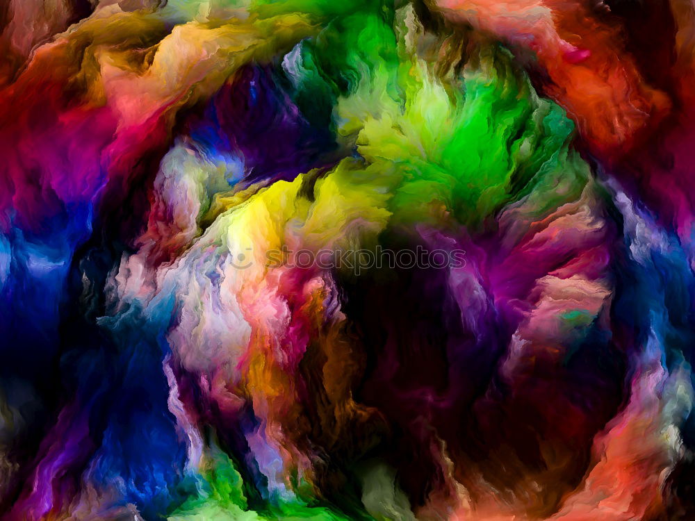 Similar – Image, Stock Photo Abstract flow of liquid paints in mix