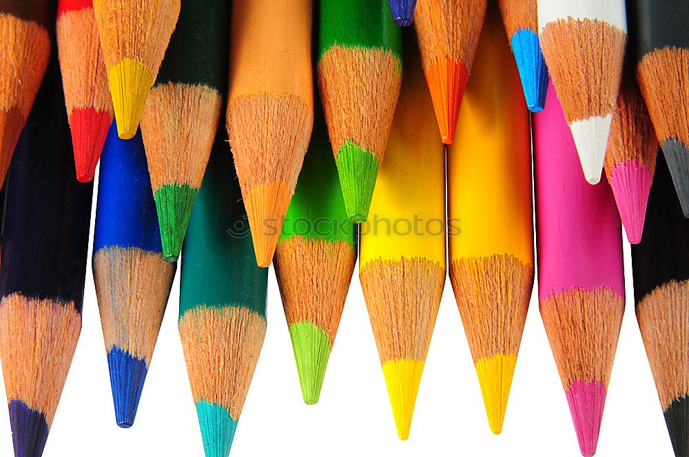 Similar – Colourful colored pencils