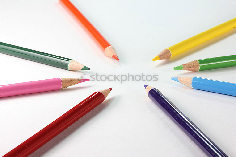 Similar – Image, Stock Photo Coloured pencils