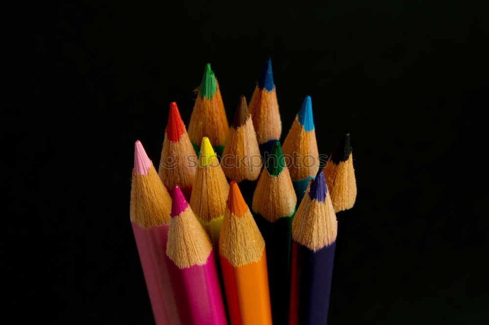 Similar – Crayons-4 Multicoloured