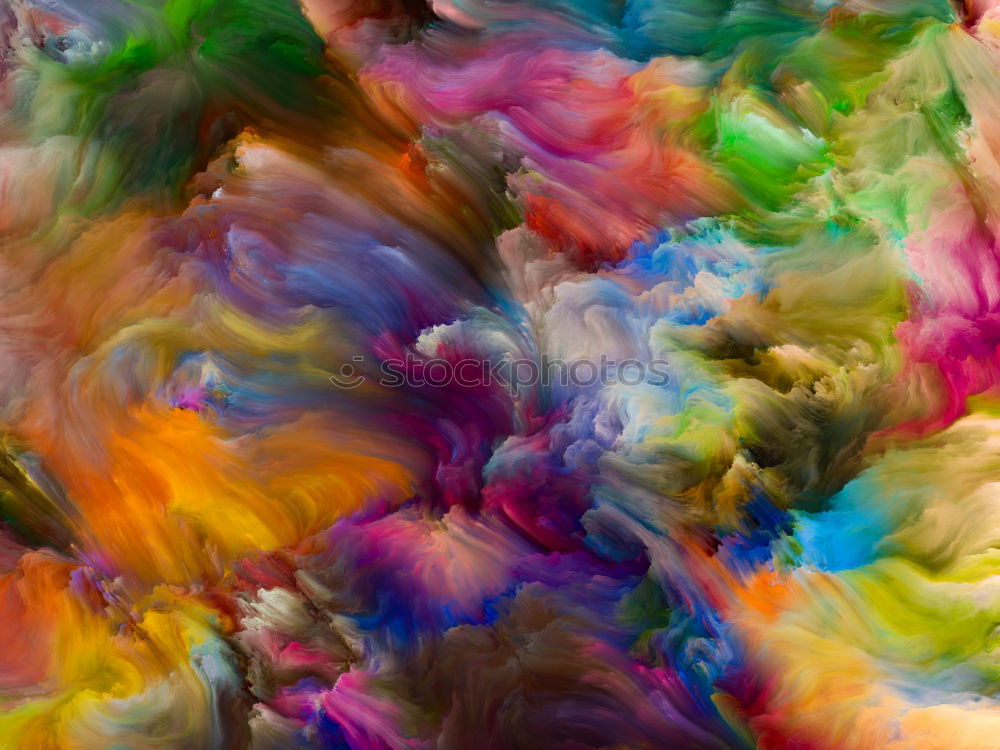 Similar – Image, Stock Photo Abstract flow of liquid paints in mix