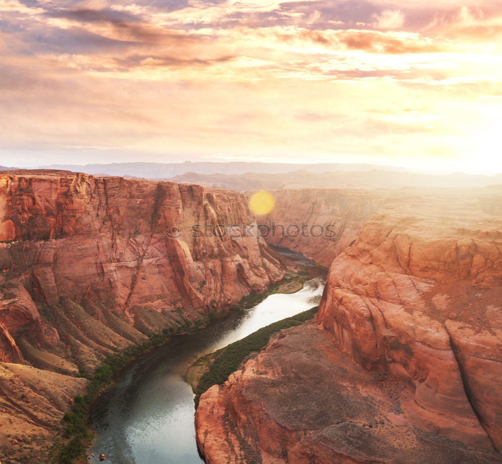 Similar – Image, Stock Photo Horseshoe Bend (Arizona) [12]