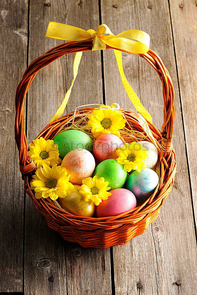 Similar – Image, Stock Photo Easter eggs Spring