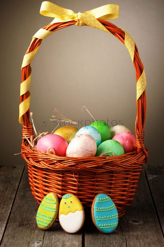 Similar – Image, Stock Photo Easter eggs Spring