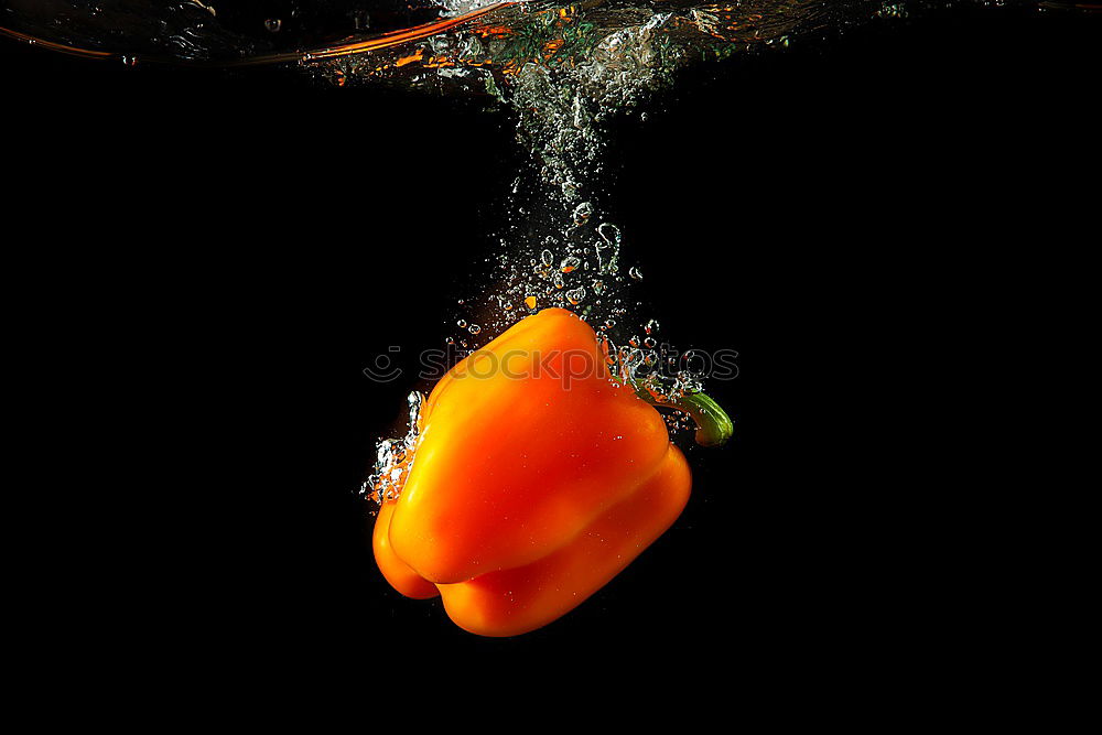 Similar – Orange tangerines with spruce branches on a black background