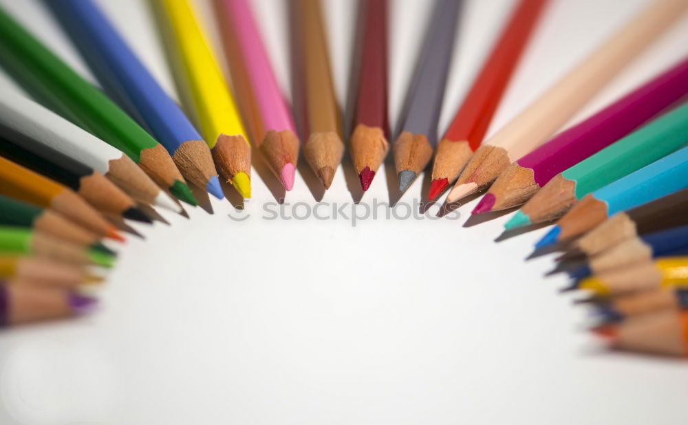 Similar – Crayons -2 Multicoloured