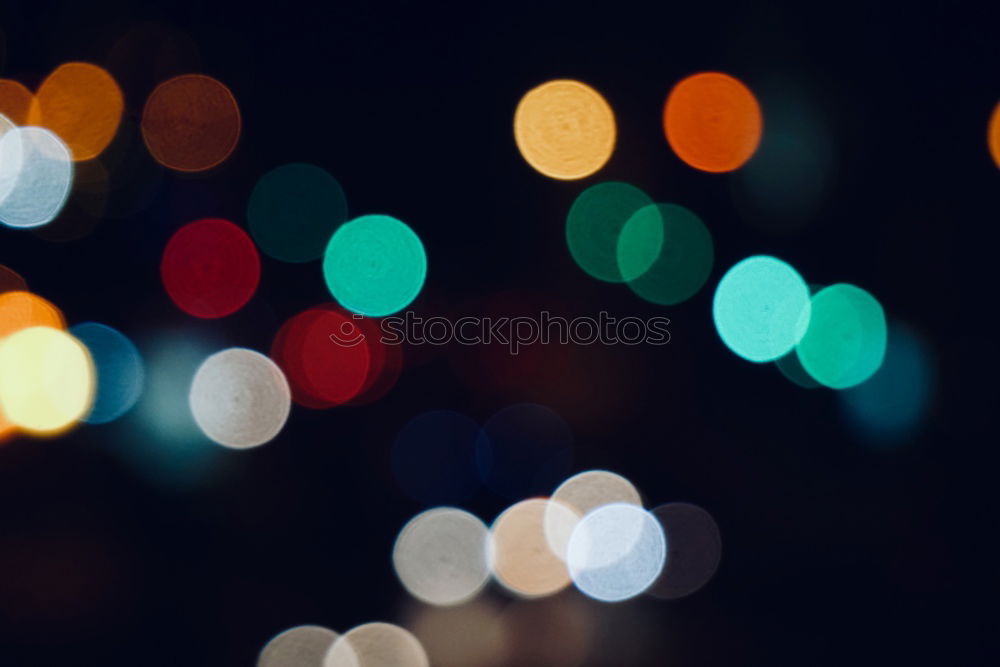 Similar – Image, Stock Photo Anonymous couple looking at night city