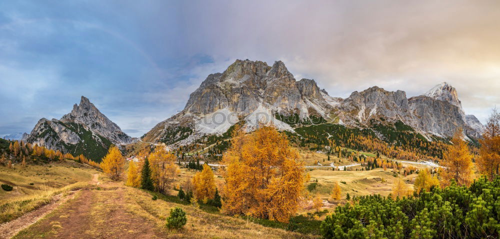 Similar – Image, Stock Photo Panorama of snowy Tatra mountains in spring, south Poland