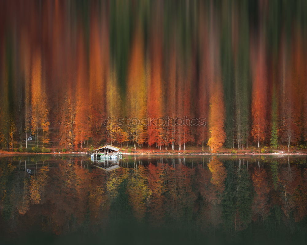 Similar – Image, Stock Photo lake mountain hut