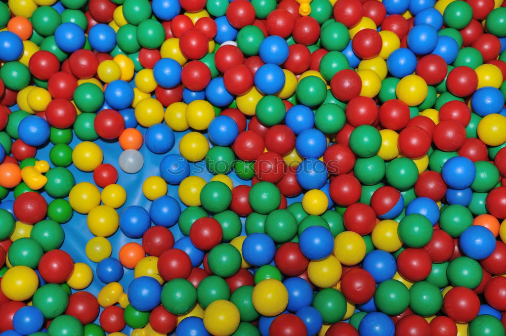 Similar – countless colorful balls made of plastic are the classic for children’s fun