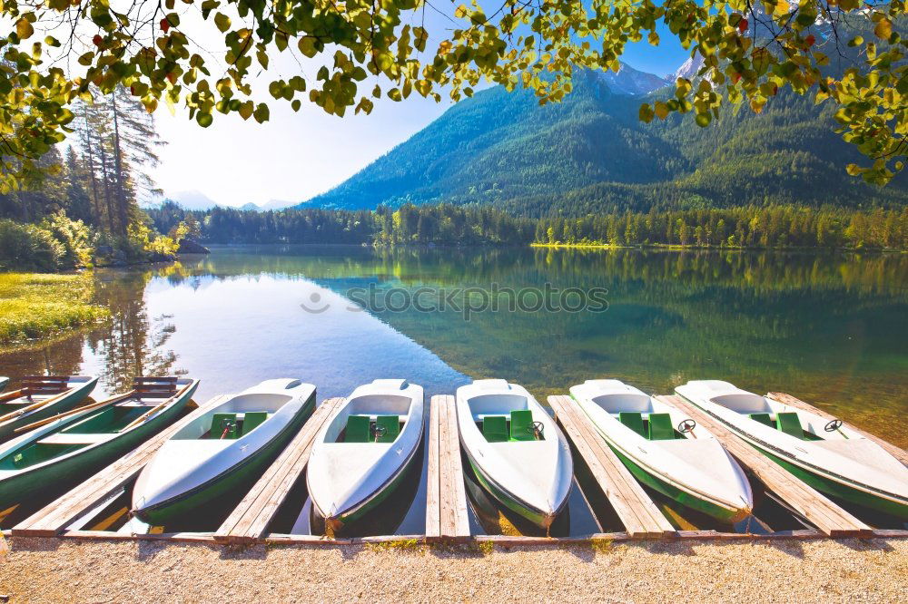 Similar – Foto Bild Tretboote am Titisee Boot