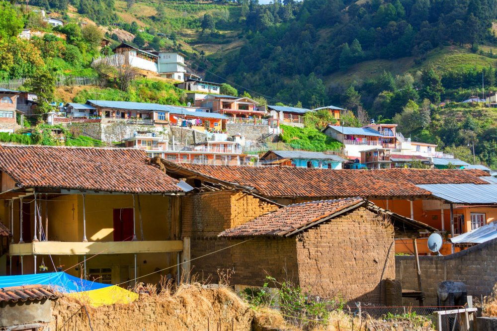 Similar – Image, Stock Photo HUARAZ, PERU, JAN 10, 2016: Small village in Huaraz with Native Indian people. Peru 2016