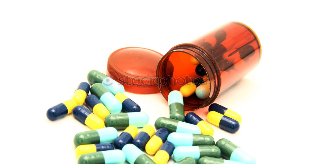 Similar – Image, Stock Photo Pills arranged in heart shape on an orange background