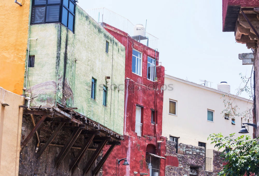 Similar – Image, Stock Photo Narrow street with old buildings