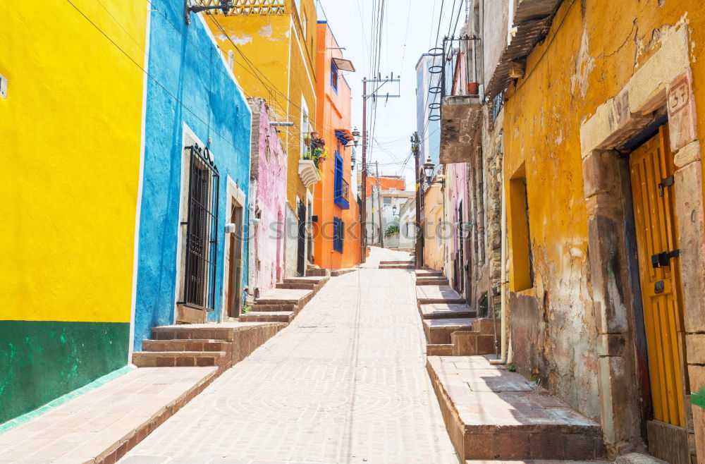 Similar – Image, Stock Photo Midday sun on the streets of Cienfuegos