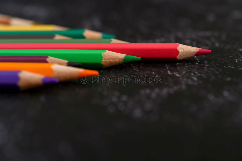 Similar – Image, Stock Photo A sharpener and color pencils