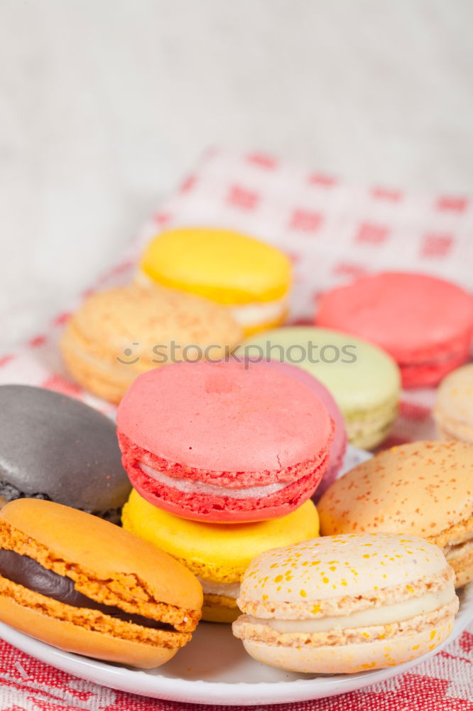 Similar – Freshly baked donuts with glaze