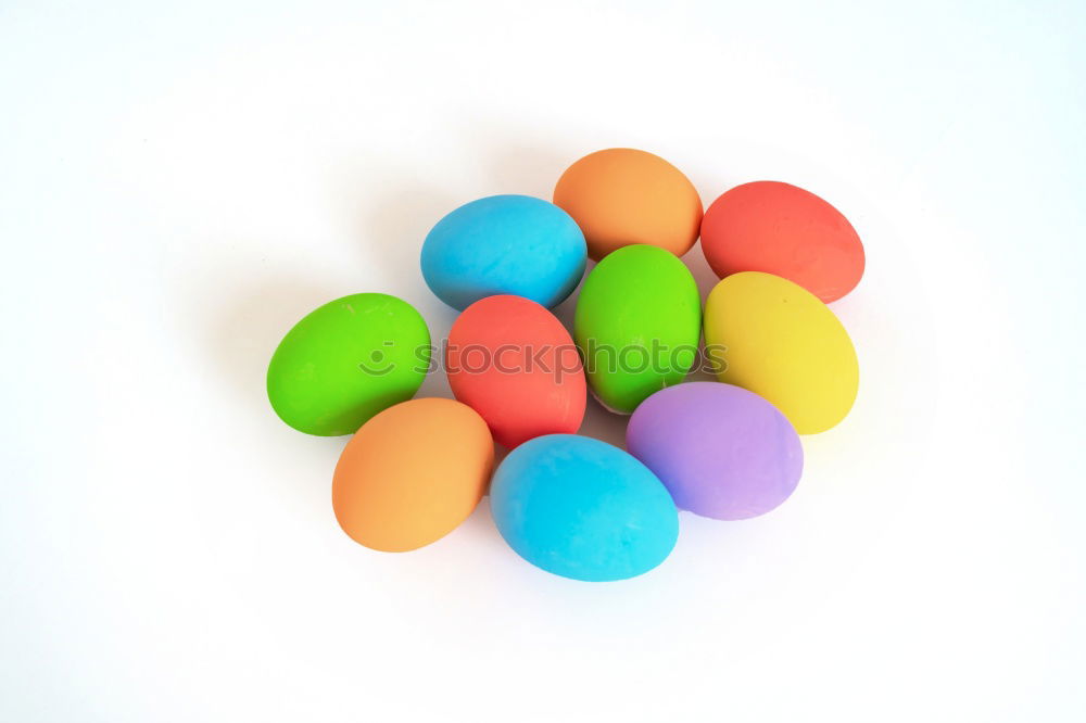 Similar – Image, Stock Photo Easter circle Colour wheel