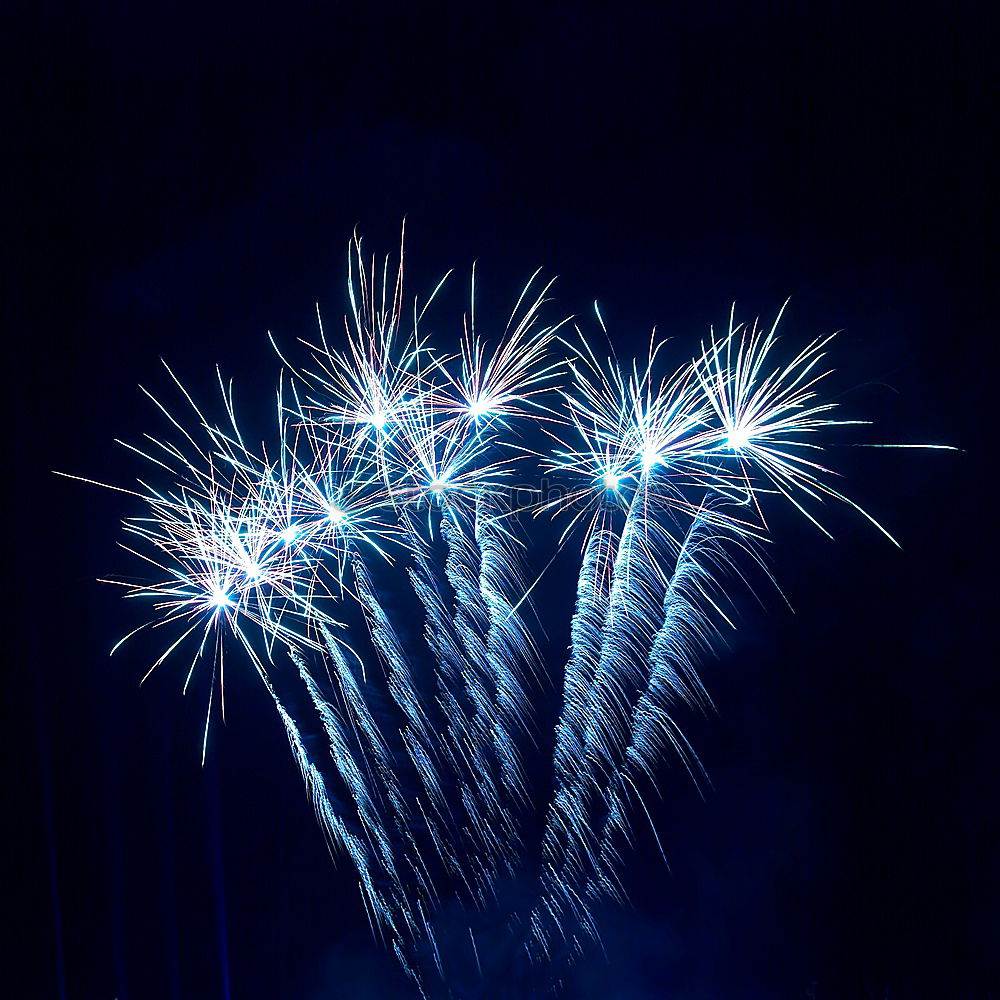 Similar – Fireworks green blue Green