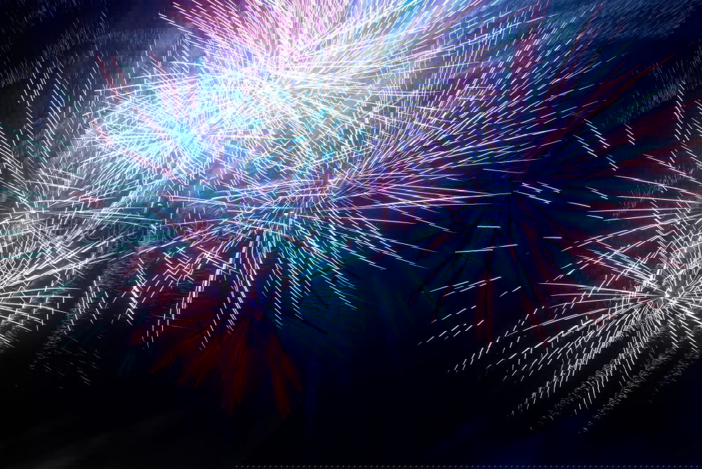 Similar – Image, Stock Photo Blue and red colorful fireworks on the black sky