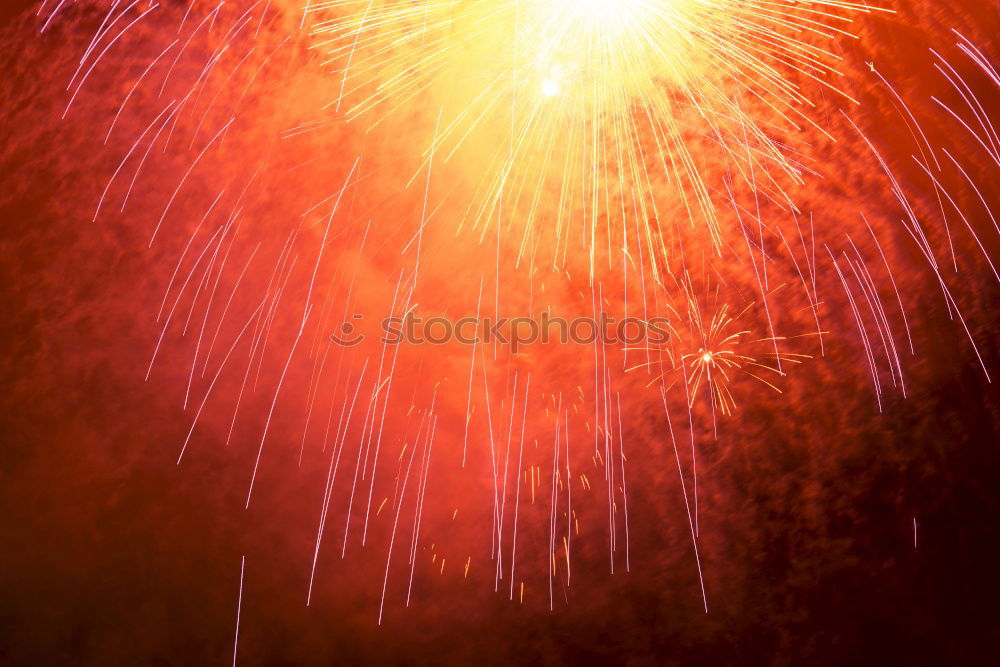 Similar – Foto Bild red firework rot Explosion