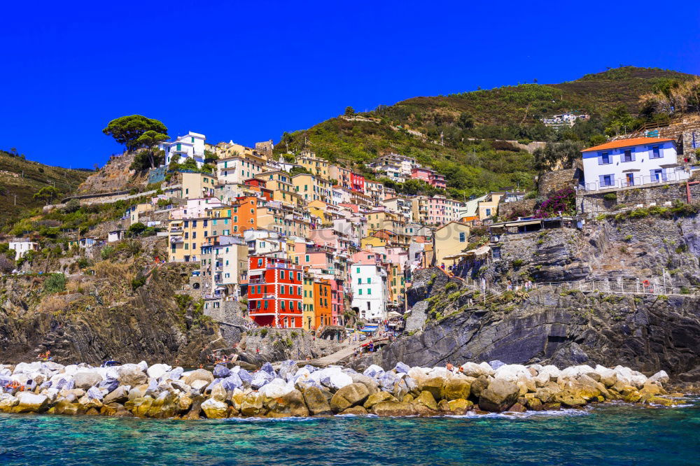 Similar – Image, Stock Photo Cinque Terre XXV