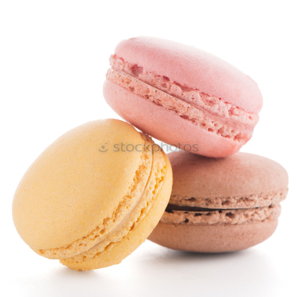 Similar – Image, Stock Photo Colorful macarons Macaron