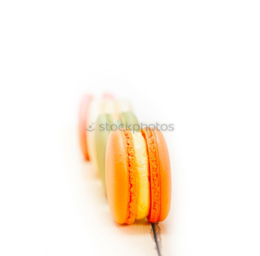 Similar – Image, Stock Photo A few gingerbread cookies wrapped in red ribbon on wooden table