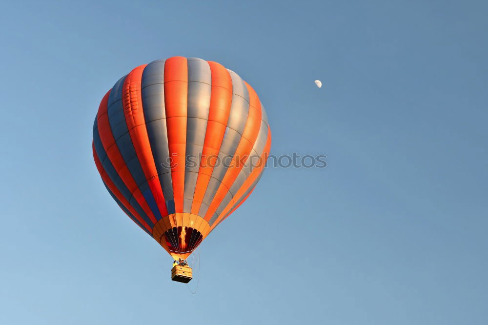 Similar – Ballonfahrt fahren rot