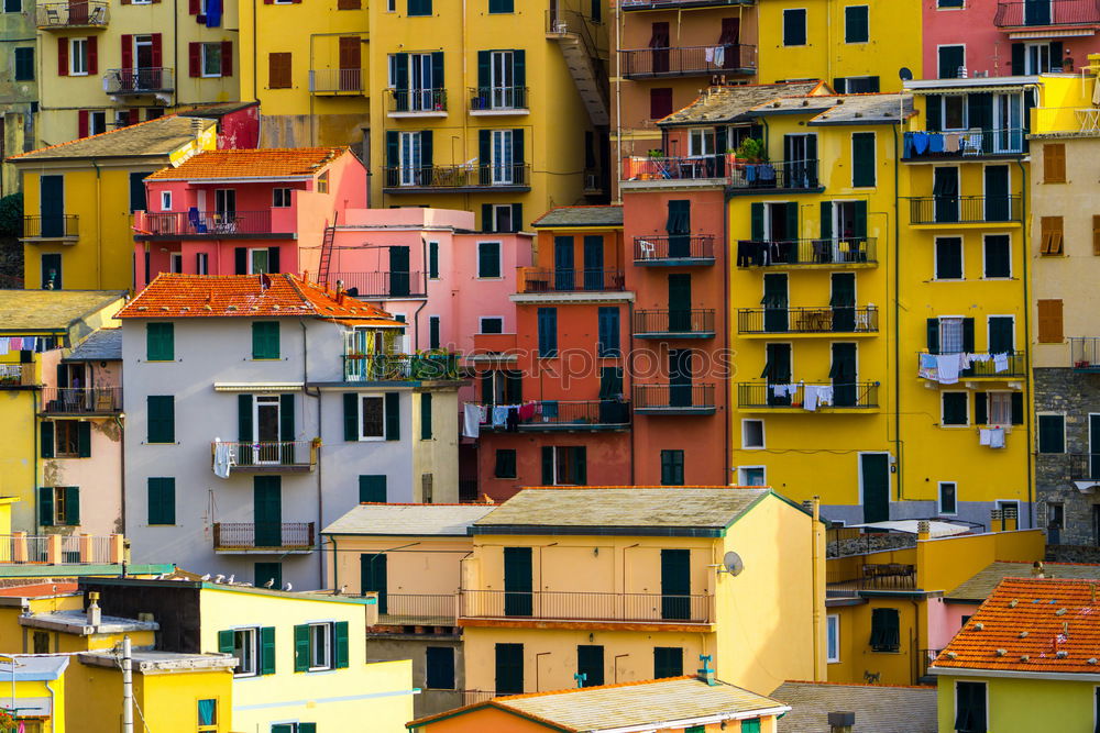 Similar – Image, Stock Photo all facade Portovenere