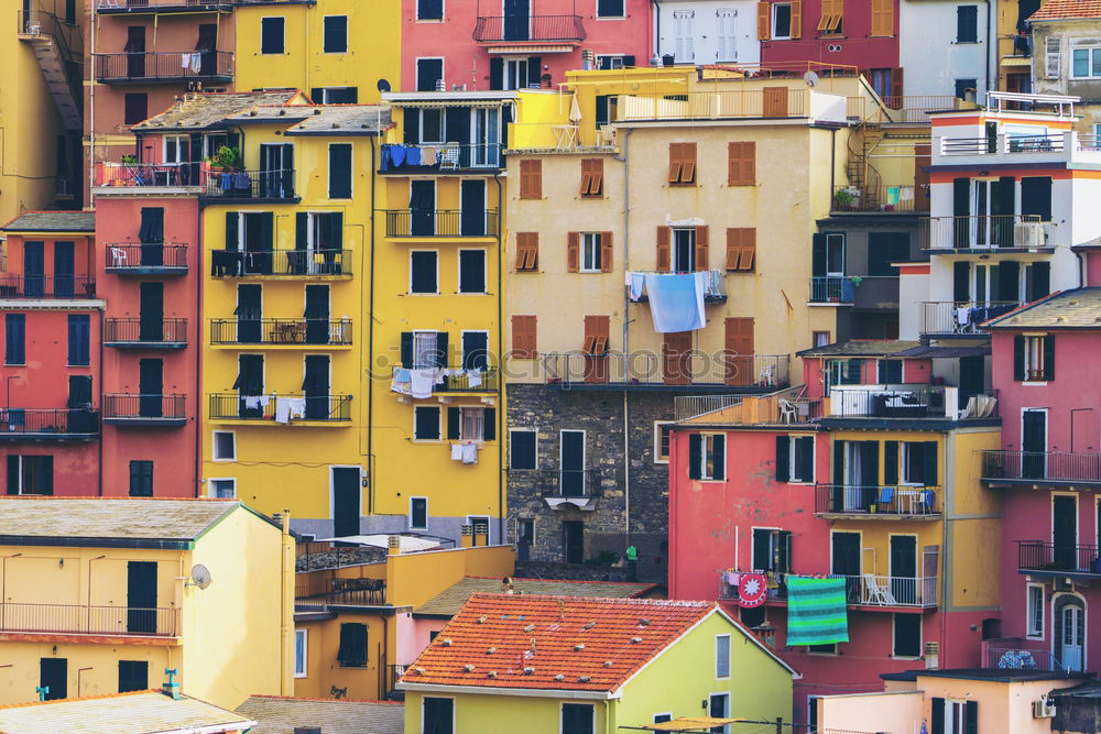 Image, Stock Photo all facade Portovenere