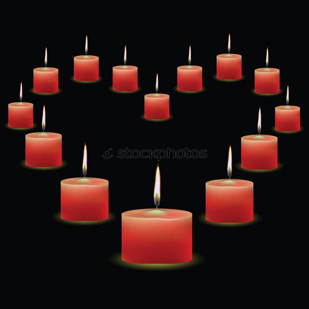 Similar – Image, Stock Photo candlelight Candle Light