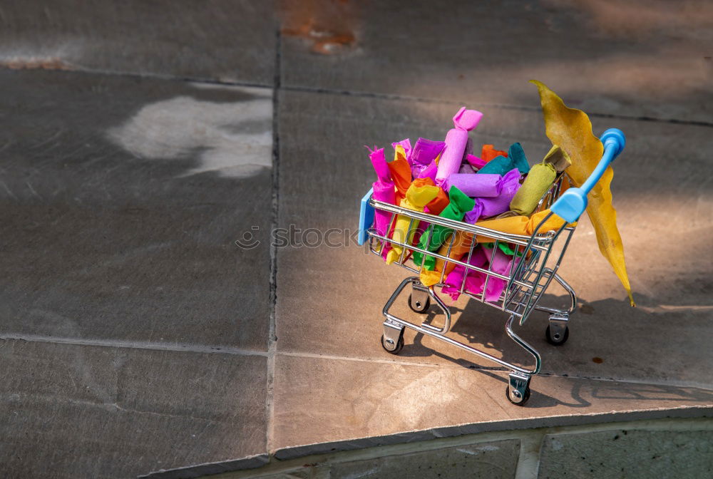 Similar – Image, Stock Photo the caravan moves on Clown