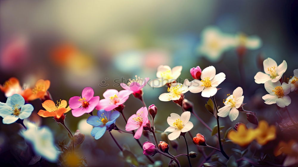 Similar – Beautiful flowers of the decorative basket (Cosmos bipinnatus)