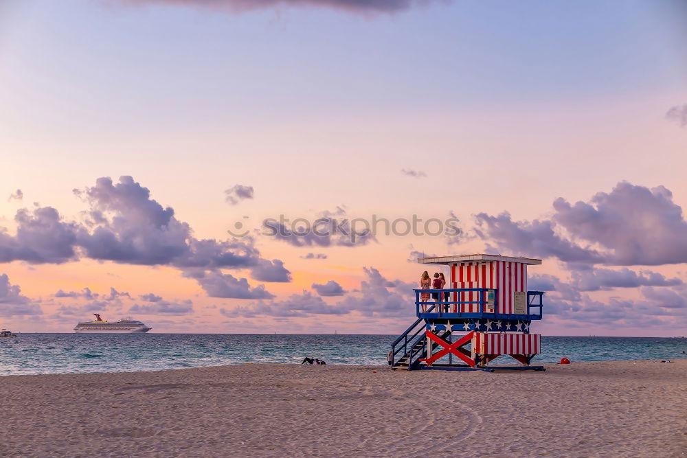 Similar – Sylter Strand Strandkorb